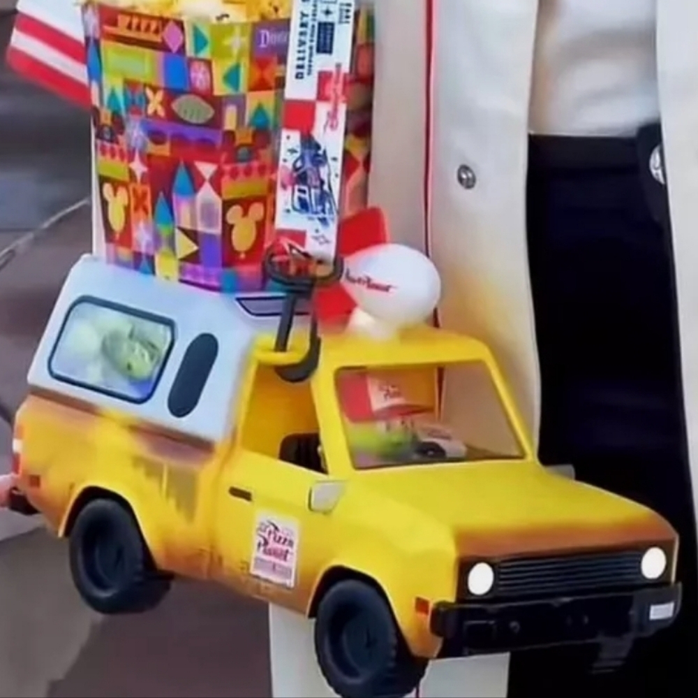 Disney Parks Disneyland PIZZA PLANET TRUCK POPCORN Bucket 🍕